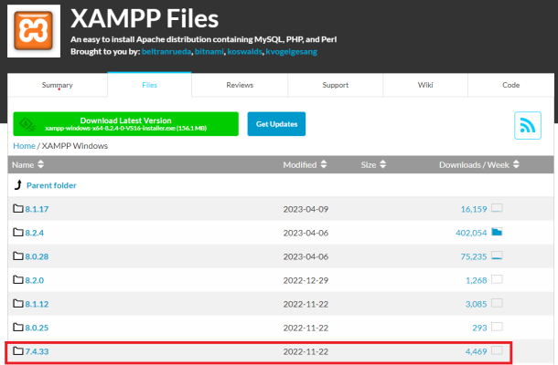 Xampp versionHow to Upgrade or Downgrade PHP Version in XAMPP